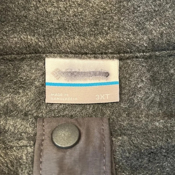 Columbia Steens Mountain Half Snap Fleece Pullover Jacket 3XT - Picture 8 of 12